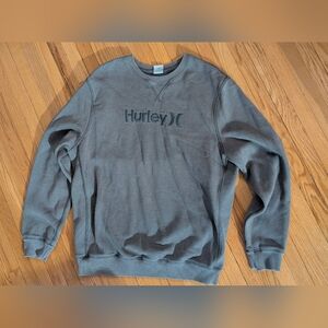 Hurley Gray Crewneck Men's Sweater